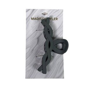 Madison Tyler Gray Hair Claw Clip Large Jaw Accessory NWT